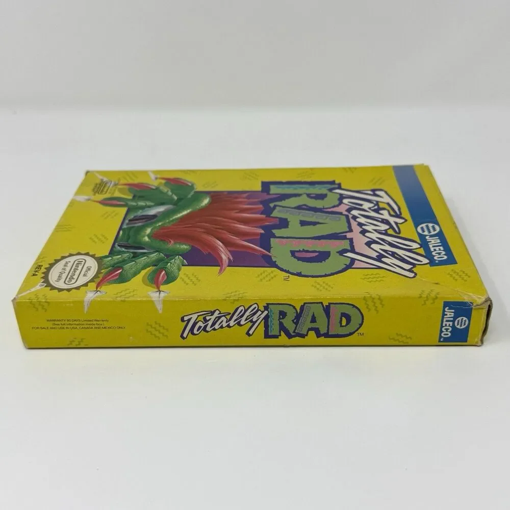 Totally Rad Nintendo NES Complete CIB Box Manual Tested